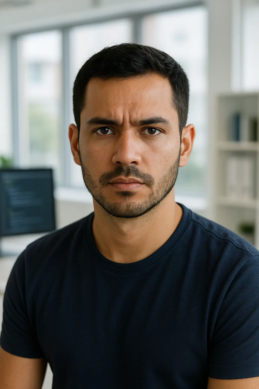 Software engineer portrait in Bogotá