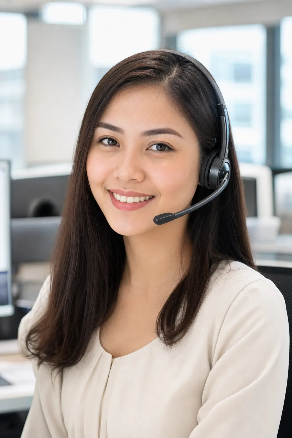 Customer support professional in Manila