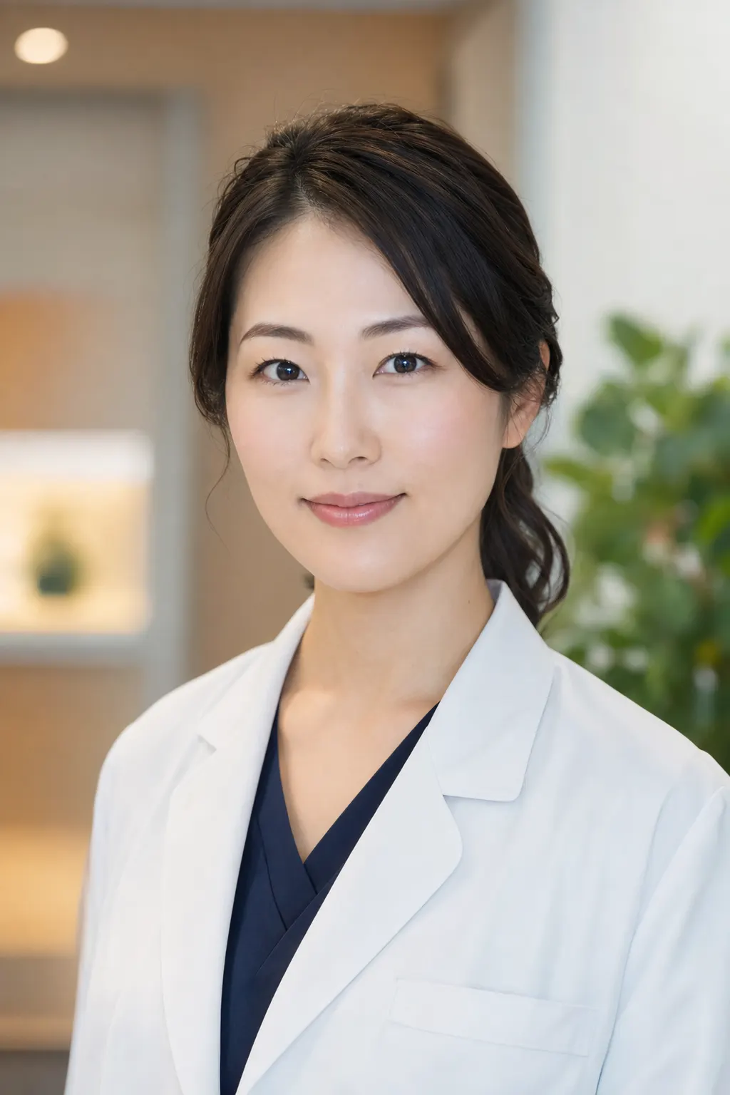 Healthcare professional portrait in Tokyo