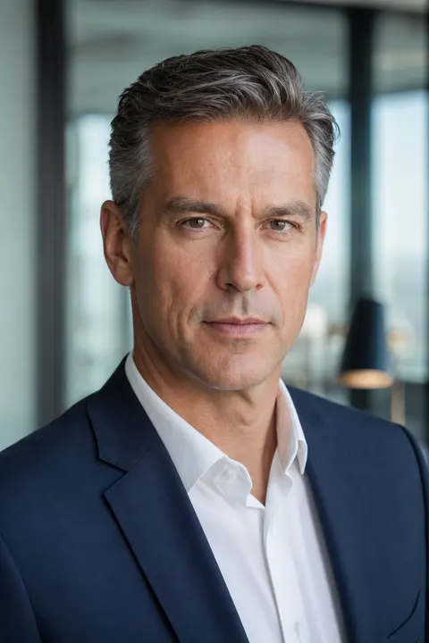 Finance professional portrait in Zurich